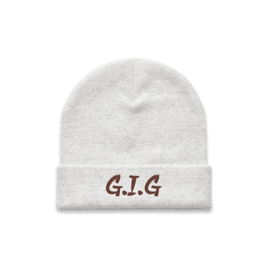 Ultimate Cuffed Beanie - White Heather