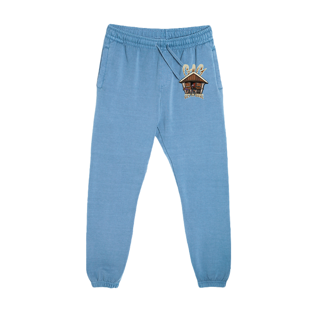 Premium Streetwear Heavyweight Sweatsuit - Pebble Blue